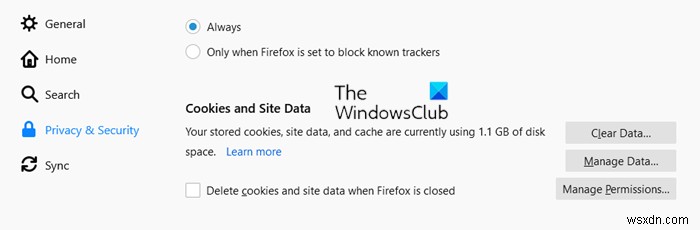 Chặn hoặc cho phép cookie của bên thứ ba trong Chrome, Firefox, Edge, Opera 