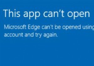 Không thể mở Microsoft Edge bằng tài khoản quản trị viên tích hợp sẵn trong Windows 10 