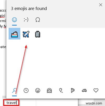 Cách thêm hình dán đồ họa hoặc biểu tượng cảm xúc trong OneNote cho Windows 10 
