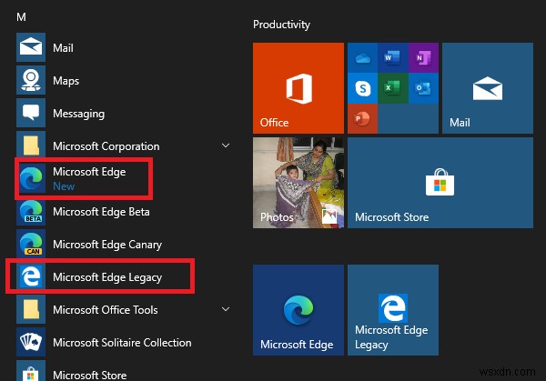 Cách chạy Legacy Edge và Chromium Edge song song trong Windows 10 