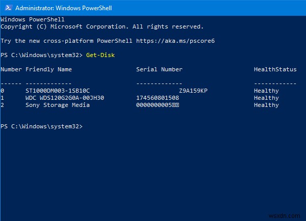 Cách định dạng Ổ cứng gắn ngoài hoặc ổ USB bằng Windows PowerShell 