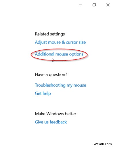 Cách bật Đường dẫn con trỏ chuột trong Windows 10 