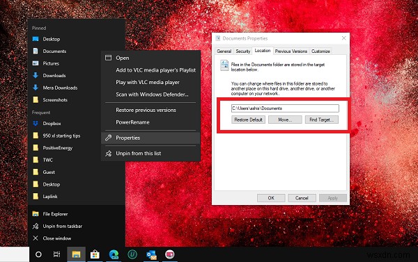 Tài liệu của tôi ở đâu trong Windows 10? 