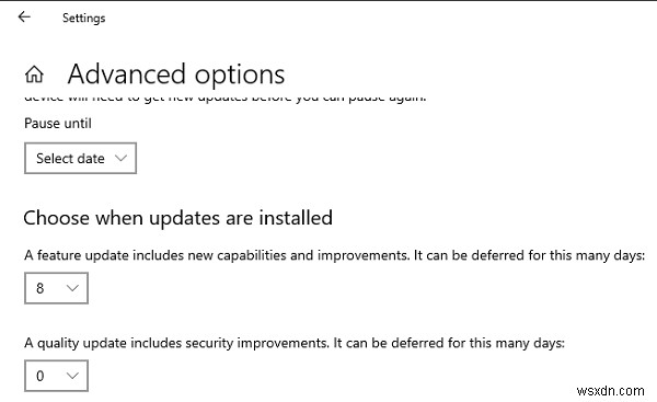Sửa lỗi cập nhật Windows 0x80240FFF 