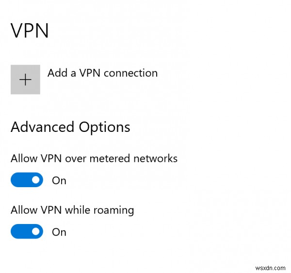 Sửa lỗi VPN kết nối rồi tự động ngắt kết nối trên Windows 10 