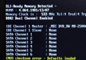 Sửa lỗi CMOS Checksum cho máy tính Windows 