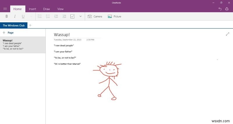 Cách sử dụng ứng dụng OneNote trong Windows 11/10 