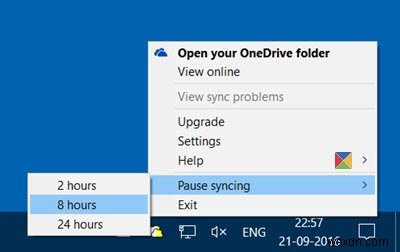 Cách tiếp tục hoặc tạm dừng đồng bộ hóa trong OneDrive trong Windows 10 