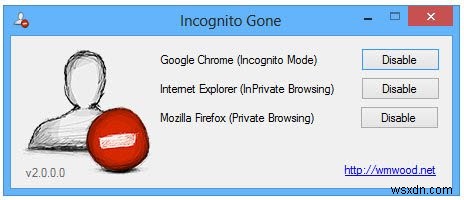 Cách tắt Duyệt web Riêng tư trong Chrome, Firefox, Internet Explorer 