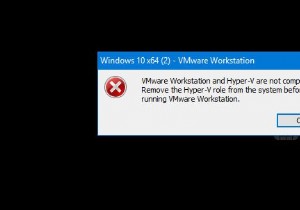 VMware Workstation và Hyper-V không tương thích 