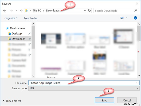Cách nhanh chóng thay đổi kích thước hình ảnh bằng Ứng dụng Photos trong Windows 11/10 