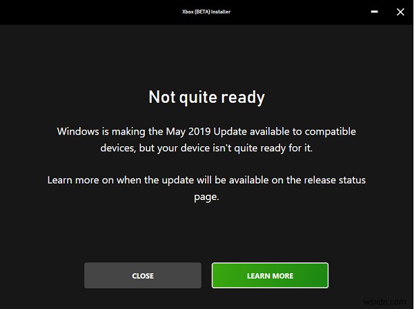 Không thể tải xuống hoặc cài đặt Trò chơi Xbox Game Pass trên PC chạy Windows 10 