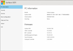 Cách khởi động vào Chế độ UEFI trên thiết bị Microsoft Surface 