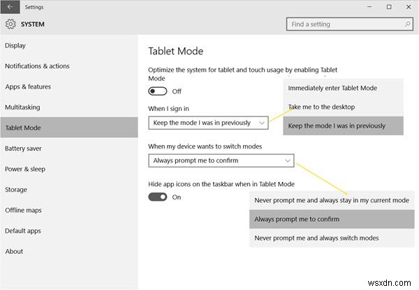 Cách kích hoạt và sử dụng Chế độ máy tính bảng trong Windows 10 