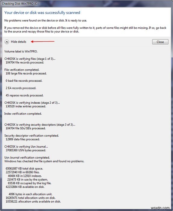 Kiểm tra đĩa cứng để tìm lỗi, tình trạng, vùng xấu trong Windows 11/10 