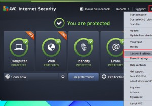 Cách tắt Thông báo trên khay hệ thống AVG AntiVirus Free 