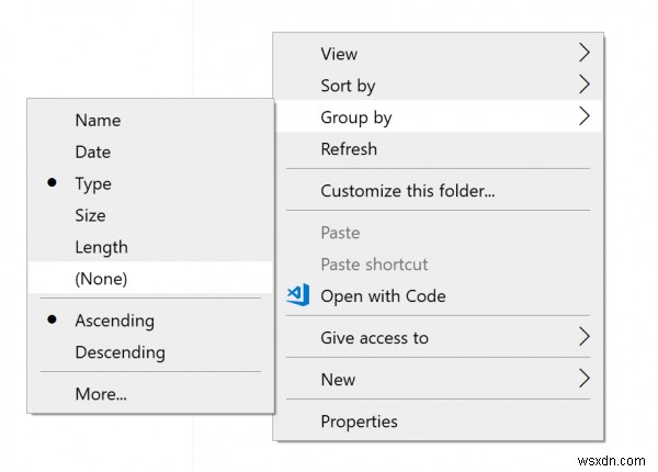 Cách tắt Nhóm tệp trong Explorer trên Windows 11/10 