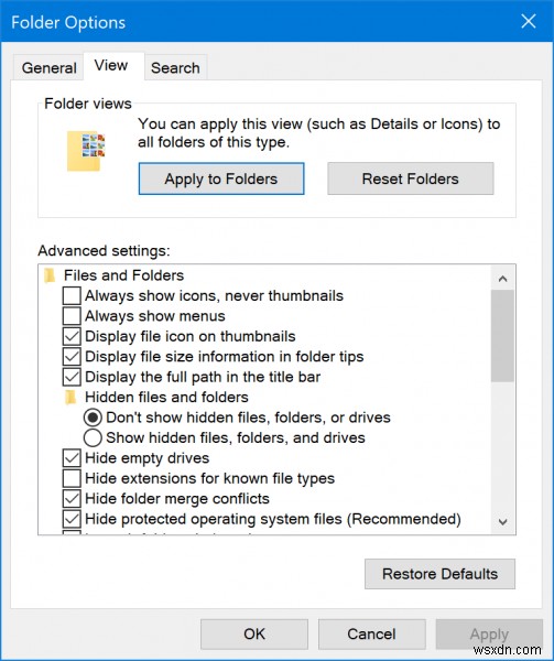 Cách tắt Nhóm tệp trong Explorer trên Windows 11/10 
