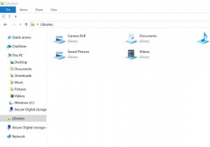 Thư mục Windows Libraries tiếp tục mở hoặc bật lên khi khởi động 