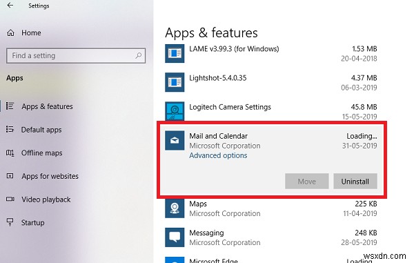 Cách gỡ cài đặt Ứng dụng Thư trong Windows 10 