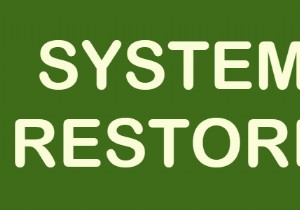 Các tùy chọn và cài đặt khôi phục hệ thống Windows có sẵn trong Registry 