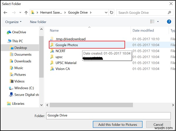 Cách thêm Google Photos vào ứng dụng Photos trong Windows 11/10 