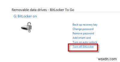 Bảo mật các thiết bị lưu trữ di động bằng BitLocker To Go trong Windows 11/10 