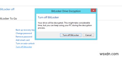 Bảo mật các thiết bị lưu trữ di động bằng BitLocker To Go trong Windows 11/10 