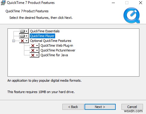 Cách cài đặt QuickTime và phát tệp video MOV trong Windows 10 
