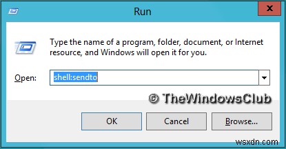 Cách thêm Chương trình vào Khởi chạy nhanh thông qua Trình đơn ngữ cảnh trong Windows 10 