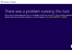 Sửa mã lỗi 0x80072f76 - 0x20016 cho Công cụ tạo phương tiện trên Windows 10 