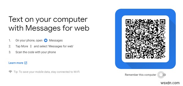 Cách gửi tin nhắn văn bản từ Windows 10 với Android Phone 