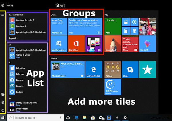 Hướng dẫn tùy chỉnh Start Menu và Taskbar của Windows 10 