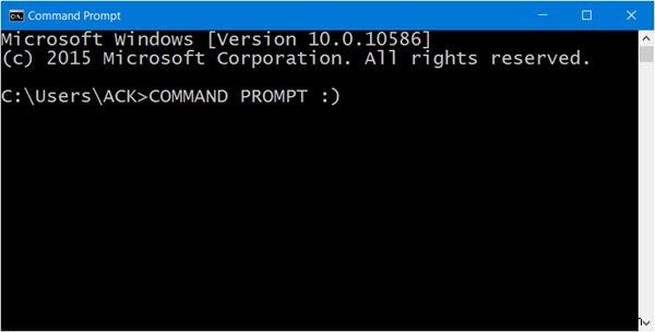7 cách để mở hoặc khởi chạy Command Prompt trong Windows 10 
