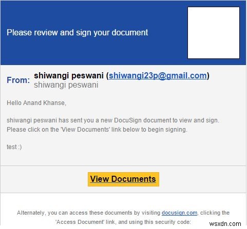 DocuSign cho phép bạn cho phép bạn ký tài liệu điện tử 