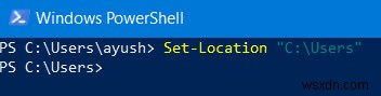 Lệnh Command Prompt và lệnh tương đương của chúng cho PowerShell 