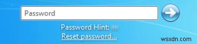 Sử dụng Gợi ý mật khẩu và Đĩa đặt lại mật khẩu để khôi phục mật khẩu Windows bị quên 