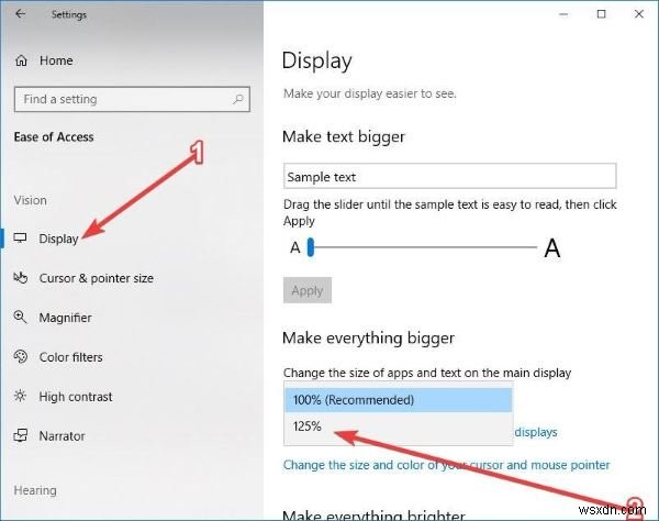 Cách thay đổi kích thước phông chữ trong Sticky Notes trong Windows 10 