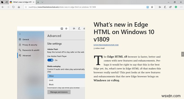 Sử dụng Công cụ học tập trên Microsoft Edge để cải thiện trải nghiệm Đọc của bạn 