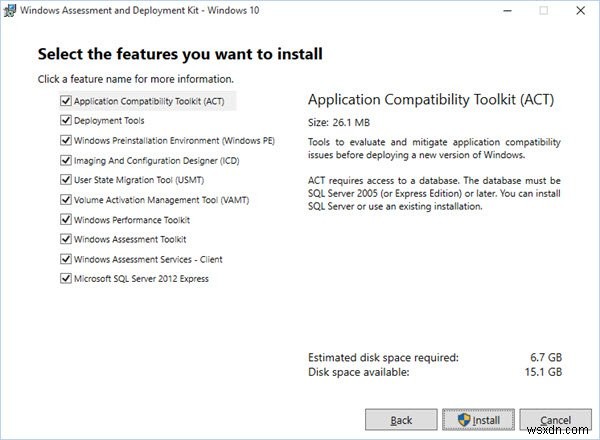Có gì mới trong Windows ADK dành cho Windows 10 v809 