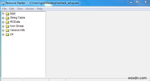 Cách sử dụng Resource Hacker trên PC Windows 
