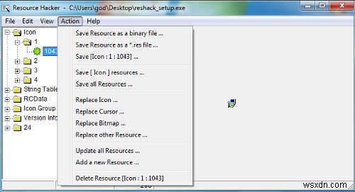 Cách sử dụng Resource Hacker trên PC Windows 