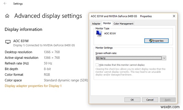 Khắc phục sự cố màu HDR và ​​WCG phổ biến trong Windows 10 