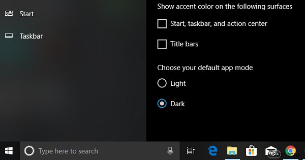 Hộp tìm kiếm Cortana chuyển sang màu trắng trên Windows 10 