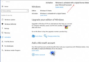 Cách liên kết giấy phép Windows 10 với Tài khoản Microsoft 