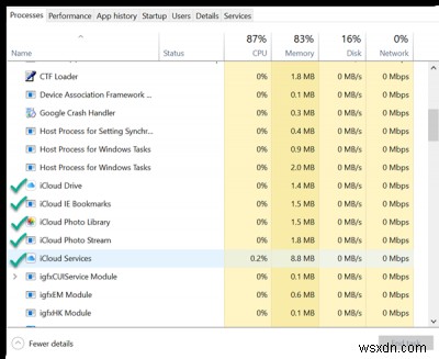 Ảnh iCloud không tải xuống hoặc không hiển thị trên Windows 10 