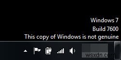 Khắc phục:Bản sao Windows này không phải là chính hãng 