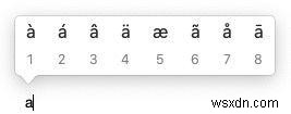 Cách nhập Æ, €, #, @, © và các ký tự đặc biệt khác trên máy Mac 