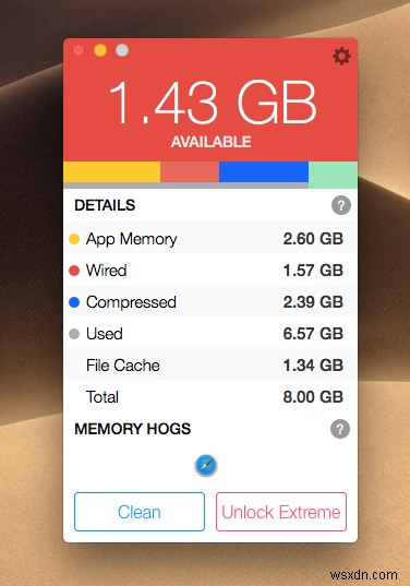 Cách giải phóng bộ nhớ (RAM) trên máy Mac 