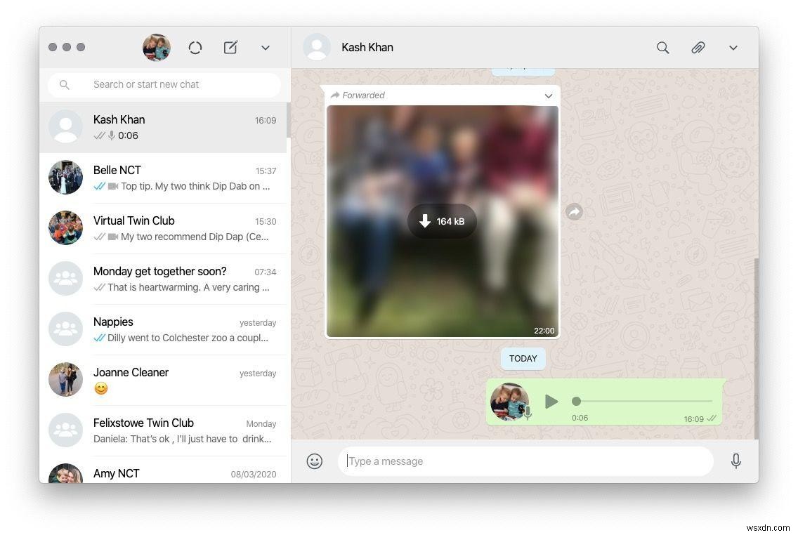 Cách tải WhatsApp trên máy Mac 